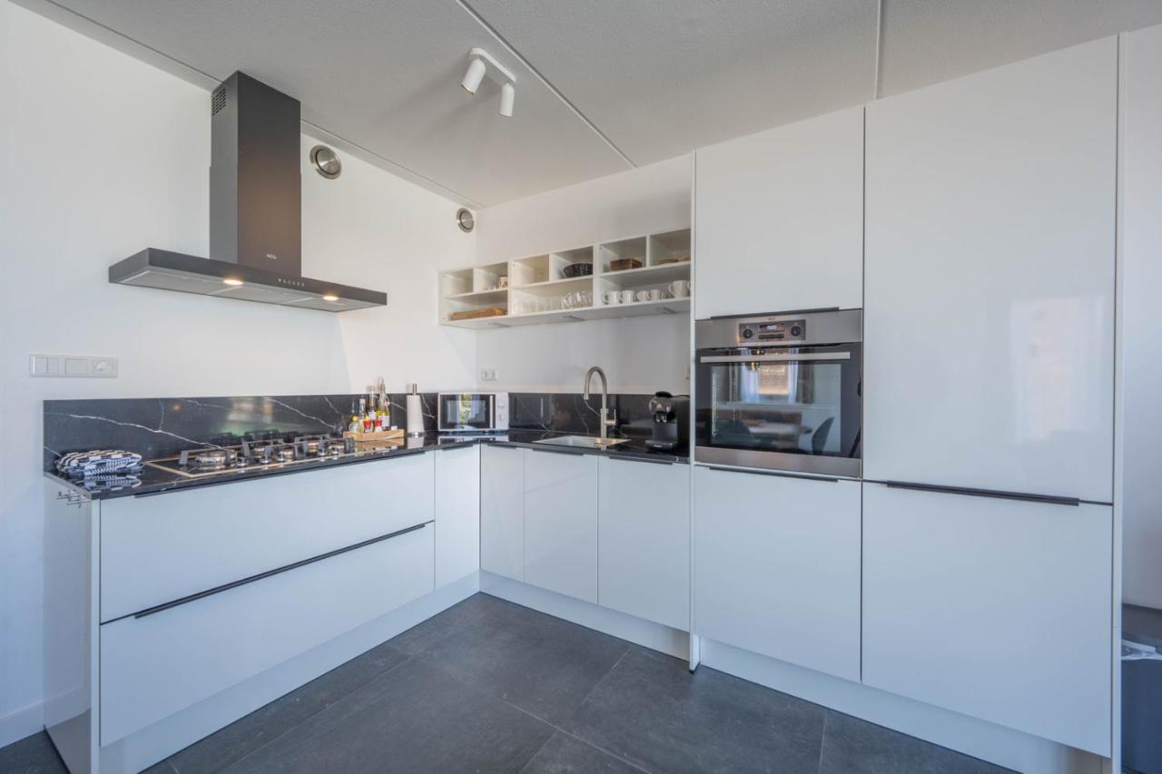 Meerzicht 24 - Luxury Family Accommodation With Beautiful Lake Side View Uitgeest 外观 照片