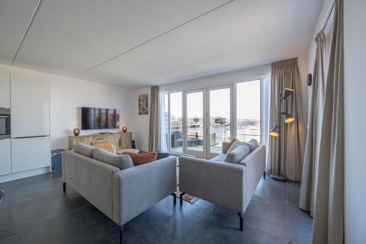 Meerzicht 24 - Luxury Family Accommodation With Beautiful Lake Side View Uitgeest 外观 照片